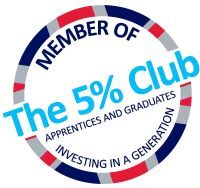 The 5% club logo